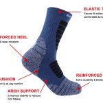Performance Custom Basketball Socks with Arch Support & Cushioning Details