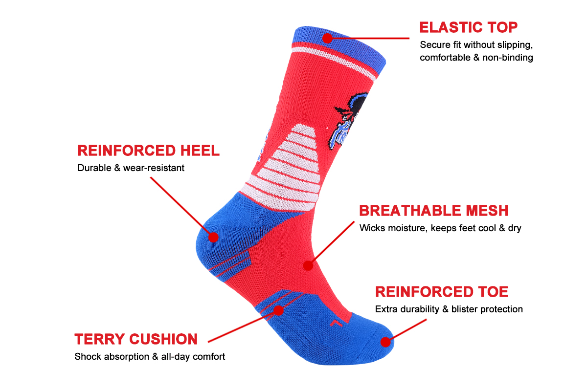 basketball socks 13