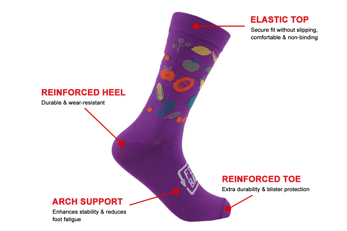 jacquard cycling socks 3