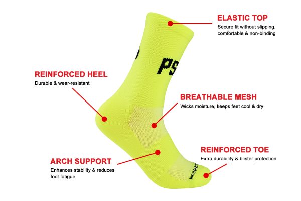 performance running socks details