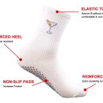 Cotton Pilates Socks | Seamless Toe & Chafe-Free Design