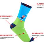 jacquard running socks 1