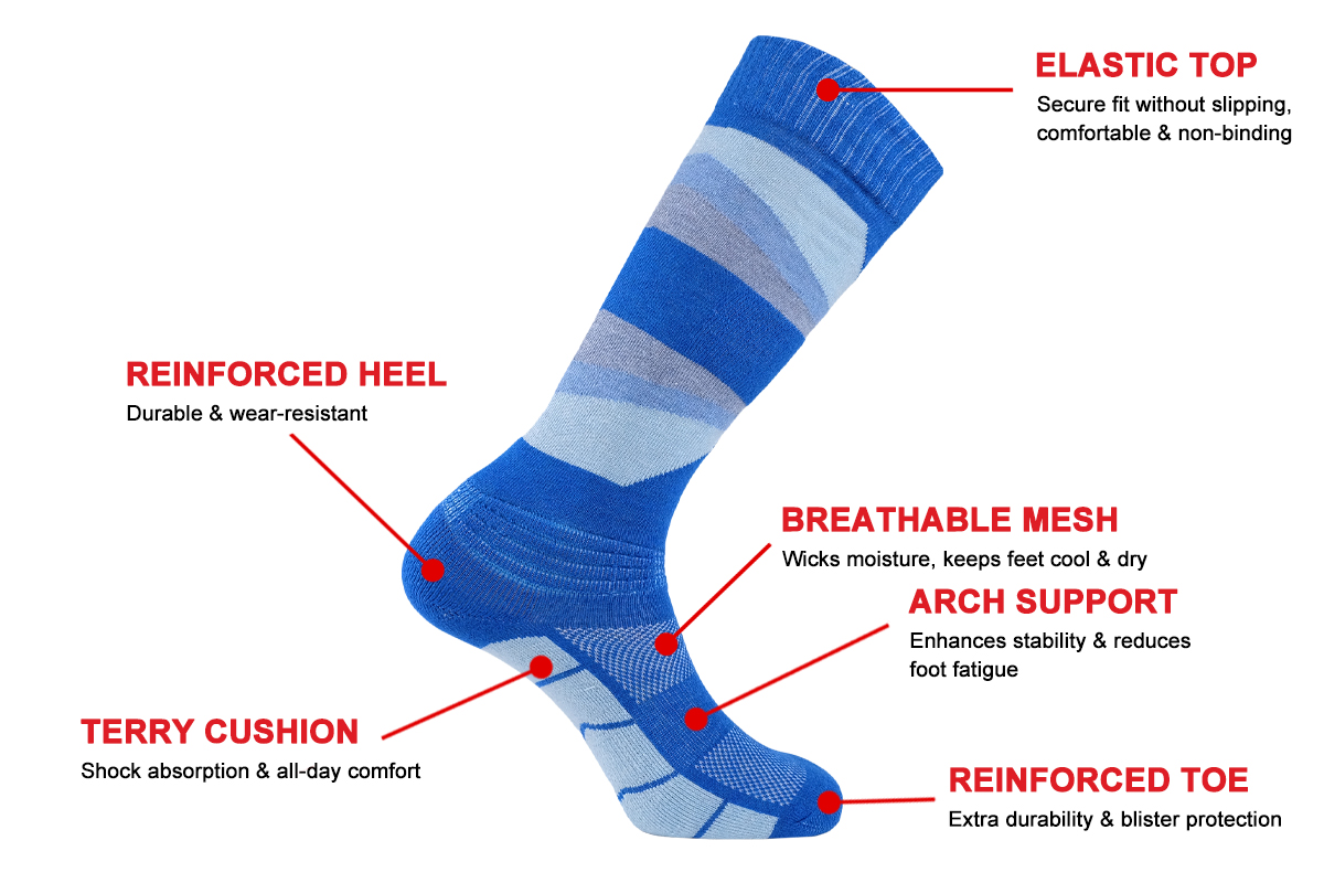 ski socks 10