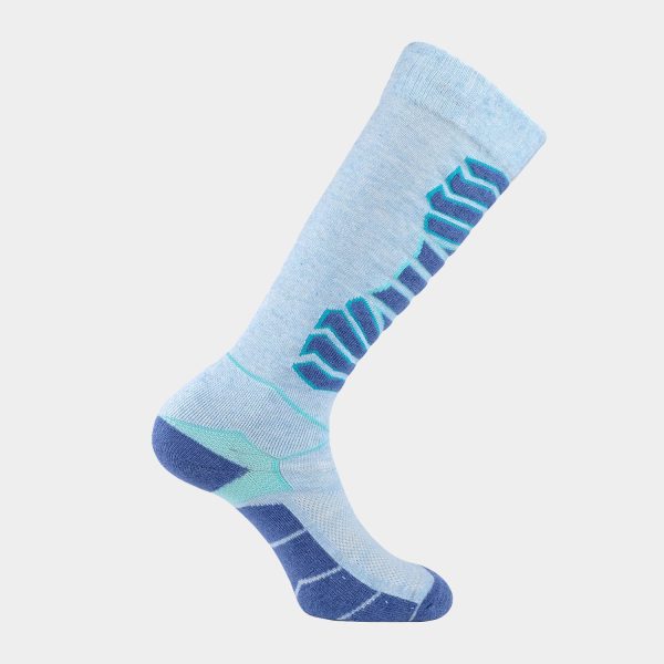 Breathable Wool Ski Boot Socks Advanced Moisture Management
