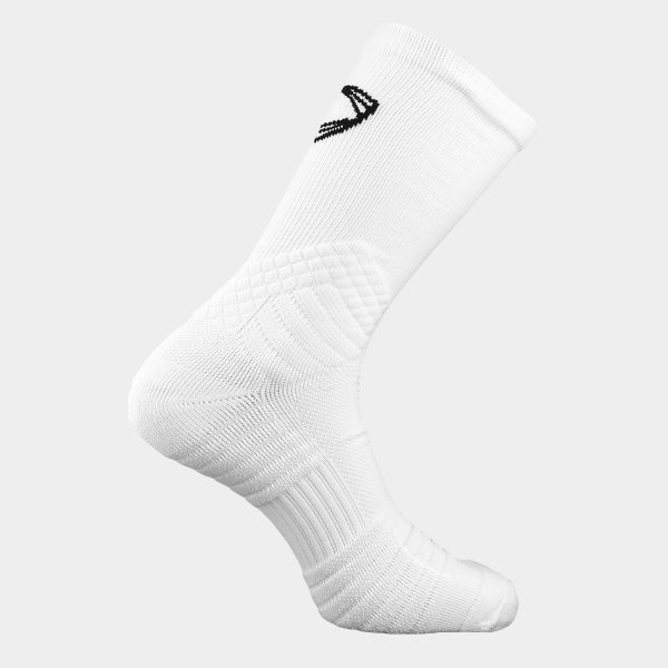 custom basketball socks with compression zones for ankle stability