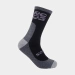 Coolmax Mountain Crew Socks Heavyweight Nylon-Spandex Blend