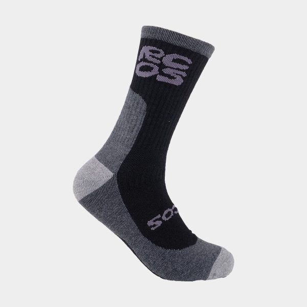 Coolmax Mountain Crew Socks Heavyweight Nylon-Spandex Blend