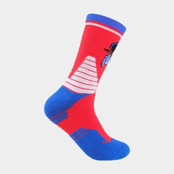 Cotton Basketball Socks Midweight Nylon-Spandex Pro Padding
