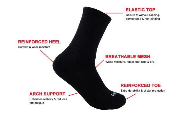 Cushioned Running Socks Details