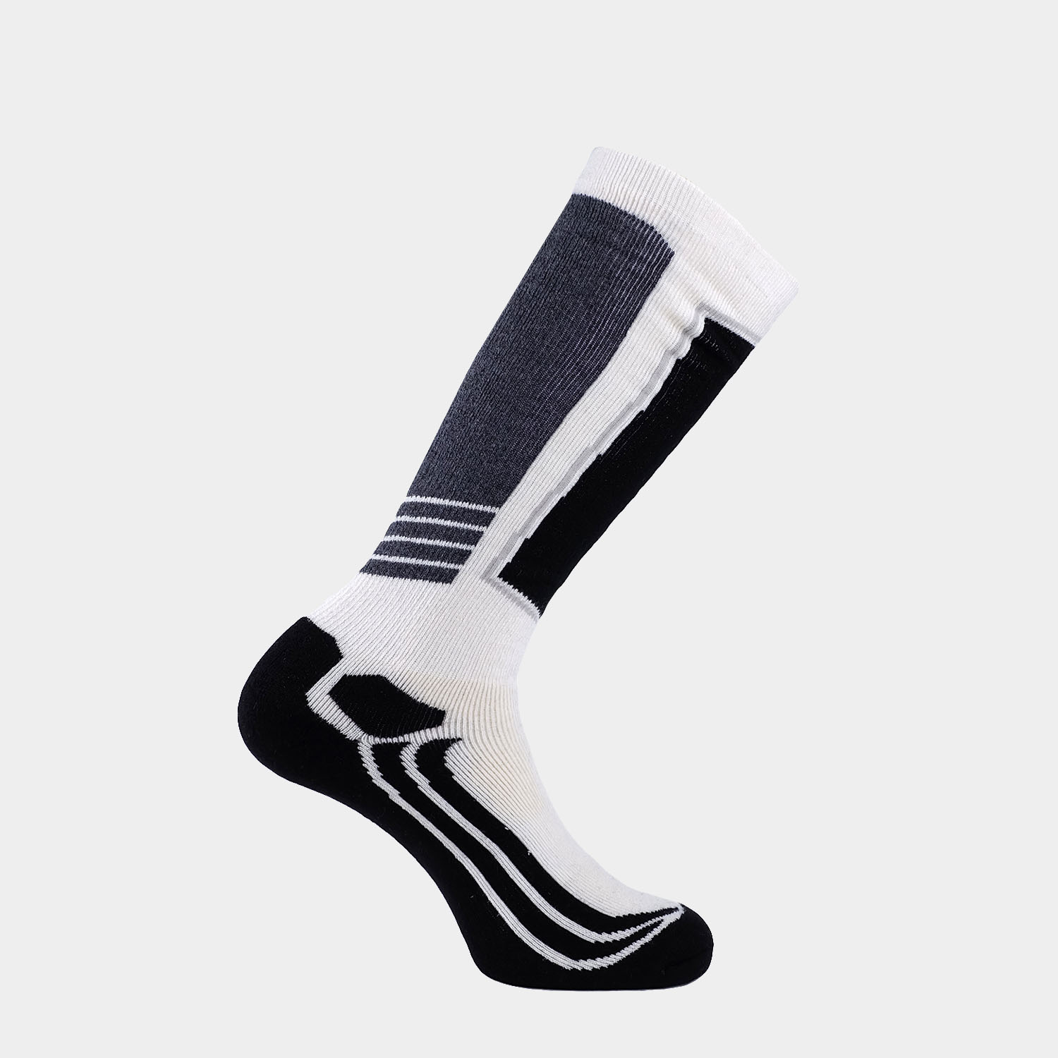 Cushioned Wool Ski Socks Shock Absorption Protection