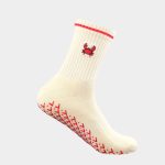 Custom Embroidered Pilates Socks Logo Personalization