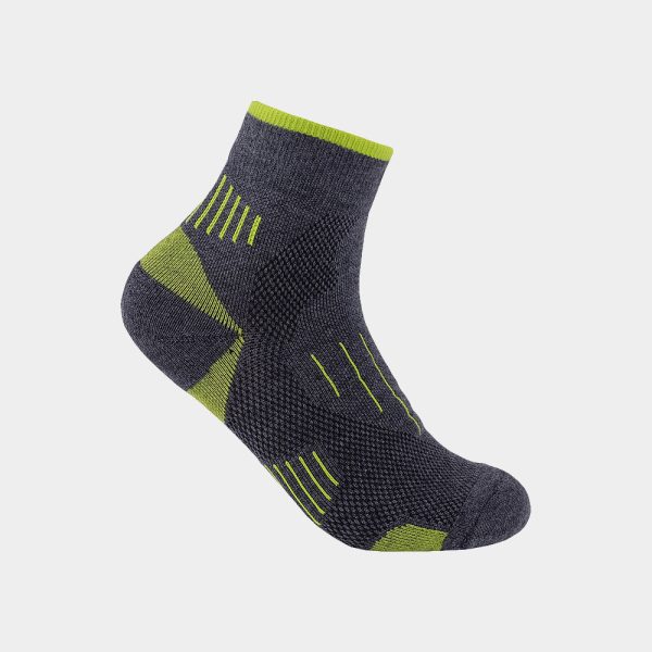 Lightweight Hiking Quarter Socks Merino Wool for Speed