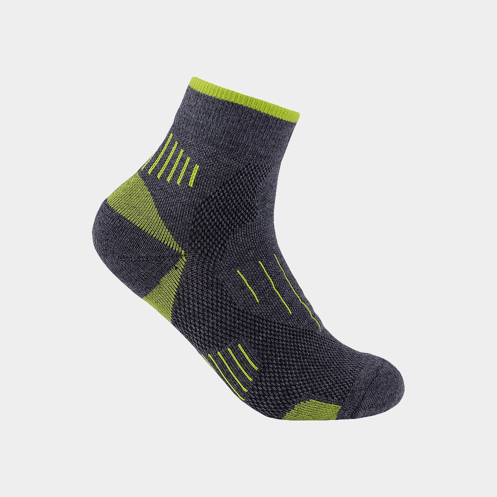 Lightweight Hiking Quarter Socks Merino Wool for Speed