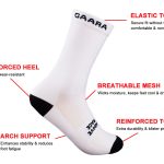 Moisture-Wicking Running Socks Details
