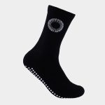 Patterned Crew Yoga Socks Natural Cotton Blend Materials