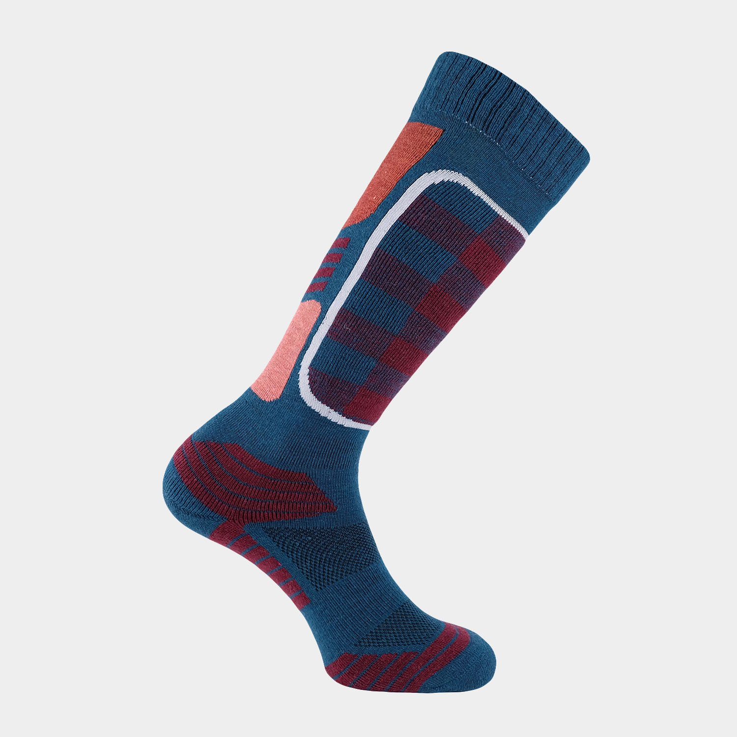 Pro Performance Ski Socks Reinforced Wool Blend