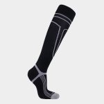 Reinforced Merino Wool Ski Socks Over-The-Calf Protection