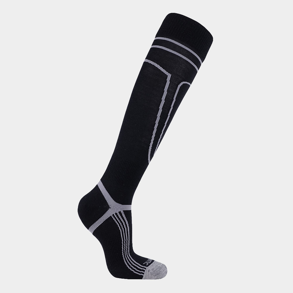 Reinforced Merino Wool Ski Socks Over-The-Calf Protection
