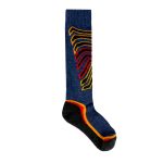 flat lay of ski socks 1