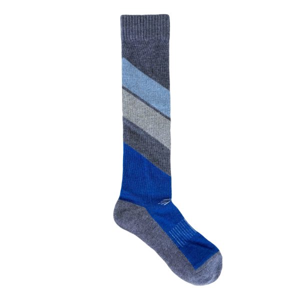flat lay of ski socks 8