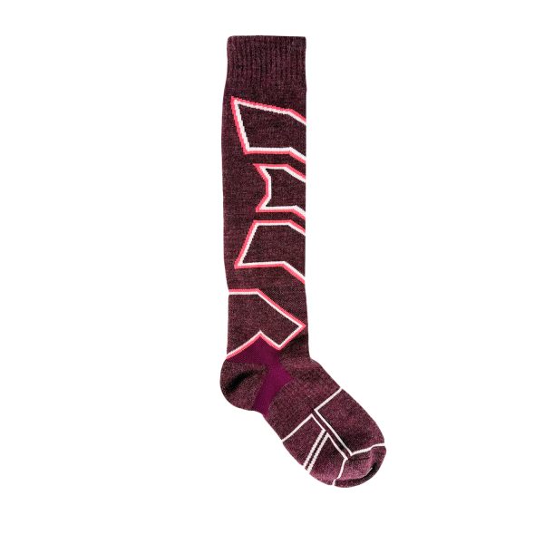 flat lay of ski socks 3
