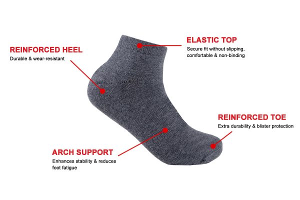 ankle running socks