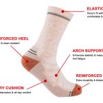 Blister-Resistant Hiking Crew Socks | Reinforced Merino Wool Comfort