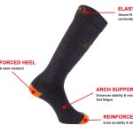 Merino Wool Compression Socks Details