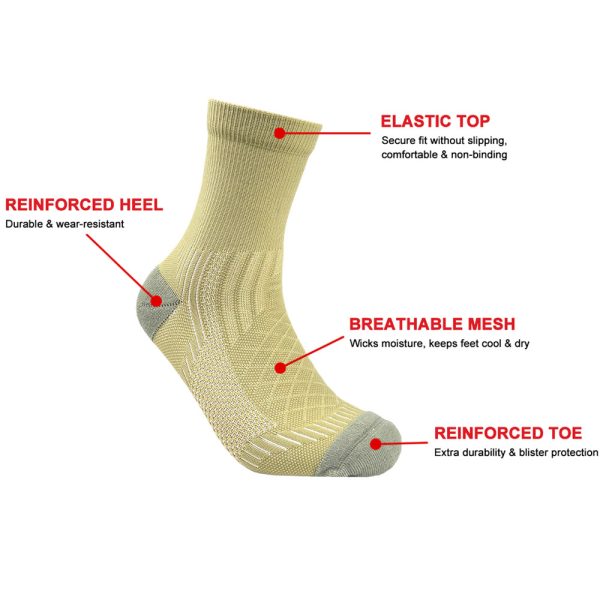 Engineered Knit Crew-Length Socks (2)