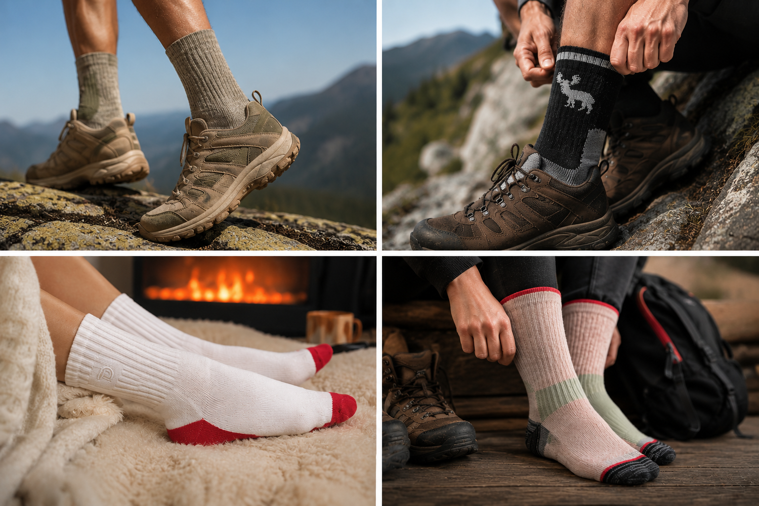 custom wool socks banner