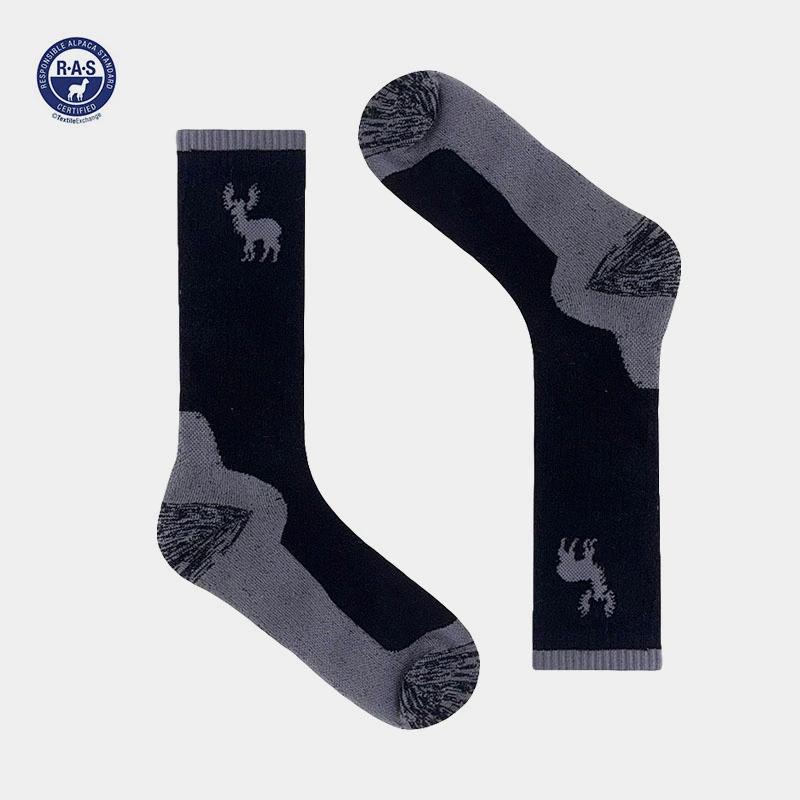 Alpaca blend socks warm premium natural fiber socks wholesale supplier