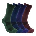 Alpaca Wool Crew Socks in Rich Dark Colors (4)
