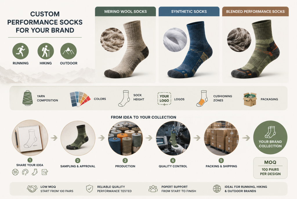 Sockcn Custom Sock Manufacturing Process